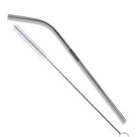 BENT STAINLESS STEEL STRAW