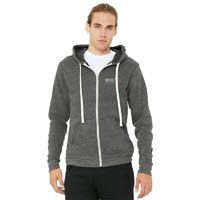 BELLA+CANVAS UNISEX FLEECE FULL-ZIP HOODIE